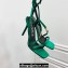 Versace Heel 10.5cm Crystal Medusa '95 Sandals Satin Green 2024