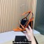 Versace Heel 10.5cm Crystal Medusa '95 Sandals Satin Orange 2024