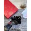 Christian Louboutin Heel 10cm Black Patent Leather and PVC Two-Band Just Nodo Bow Mules