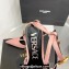 Versace Heel 10.5cm Gianni Ribbon Cage Satin Pumps Pink 2024
