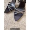 Saint Laurent Heel 10.5cm Ava Crystal-Embellished Satin sandals Black 2024