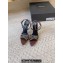 Saint Laurent Heel 10.5cm Ava Crystal-Embellished Satin sandals Coffee 01 2024