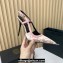 Versace Heel 11cm Allover Slingback Pumps Pink 2024