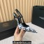 Versace Heel 11cm Allover Slingback Pumps Black 2024