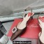 Roger Vivier Dorsay satin slingback pumps Coffee 2024