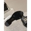Chanel Shiny Calfskin & Metal Mules G45172 Black 2024