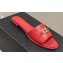 Chanel Shiny Calfskin & Metal Mules G45172 Red 2024
