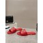 Chanel Shiny Calfskin & Metal Mules G45172 Red 2024