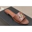 Chanel Shiny Calfskin & Metal Mules G45172 Brown 2024