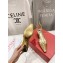Valentino Rockstud Patent calfskin Sandals Gold Spring 2024