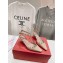 Valentino Rockstud Patent calfskin Sandals Nude Pink Spring 2024