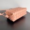 Bottega Veneta Mini Loop Camera Intrecciato leather cross-body Bag MACAROON 2024
