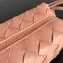 Bottega Veneta Mini Loop Camera Intrecciato leather cross-body Bag MACAROON 2024