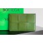 Bottega Veneta Cassette Intreccio leather Credit Card Case Green 2024