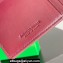 Bottega Veneta Cassette Intreccio leather Credit Card Case Red 2024