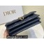Miss Dior Mini Bag in Cannage Lambskin Navy Blue with Removable jewel chain 2024