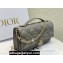 Miss Dior Mini Bag in Cannage Lambskin Gray with Removable jewel chain 2024