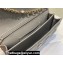 Miss Dior Mini Bag in Cannage Lambskin Gray with Removable jewel chain 2024