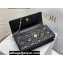 Miss Dior Mini Bag in Cannage Lambskin Black with Removable jewel chain 2024