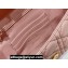 Lady Dior Phone Pouch Bag in Cannage Lambskin Pink with Removable jewel chain 2024