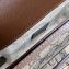 Gucci Horsebit 1955 Mini shoulder bag 774209 Beige and ebony GG Supreme canvas with Brown Demetra trim