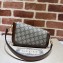 Gucci Horsebit 1955 Mini shoulder bag 774209 Beige and ebony GG Supreme canvas with Brown Demetra trim