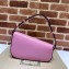 Gucci Horsebit 1955 small shoulder bag 764155 Leather Pink