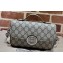 Gucci Petite GG mini shoulder bag 739722 Beige and ebony GG Supreme canvas