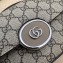 Gucci Petite GG mini shoulder bag 739722 Beige and ebony GG Supreme canvas