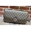 Gucci Petite GG small shoulder bag 739721 Beige and ebony GG Supreme canvas