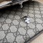 Gucci Petite GG small shoulder bag 739721 Beige and ebony GG Supreme canvas