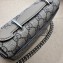 Gucci Petite GG Super mini bag 760194 Beige and ebony GG Supreme canvas