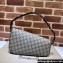 Gucci Horsebit 1955 small shoulder bag 764155 Beige and ebony GG Supreme canvas