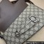 Gucci Horsebit 1955 small shoulder bag 764155 Beige and ebony GG Supreme canvas