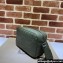 Gucci Jumbo GG Leather medium messenger bag 766946 Green