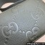 Gucci Jumbo GG Leather medium messenger bag 766946 Green