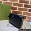 Gucci GG Marmont mini shoulder bag 772759 leather Black