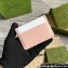Gucci Card case with Gucci script 773428 leather Light Pink 2024