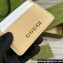 Gucci Card case with Gucci script 773428 leather Light Beige 2024