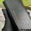 Gucci Continental wallet with Gucci script 772638 leather Black 2024