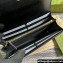 Gucci Continental wallet with Gucci script 772638 leather Black 2024