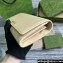 Gucci Continental wallet with Gucci script 772638 leather Light Beige 2024
