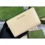 Gucci Zip around wallet with Gucci script 772640 leather Light Beige 2024