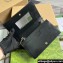 Gucci Chain wallet with Gucci script 772643 leather Black 2024