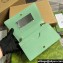 Gucci Chain wallet with Gucci script 772643 leather Pale Green 2024