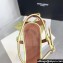Amina Muaddi Heel 9.5cm Charlotte Crystal Pumps Satin Yellow 2024