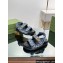 Gucci Double G sandals 771575 in Original GG canvas Blue 2024