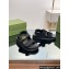 Gucci Double G sandals 771575 in Original GG canvas Black 2024