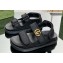Gucci Double G sandals 771575 in Original GG canvas Black 2024