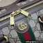 Gucci Ophidia GG medium top handle bag 772065 Beige and ebony GG Supreme canvas 2024